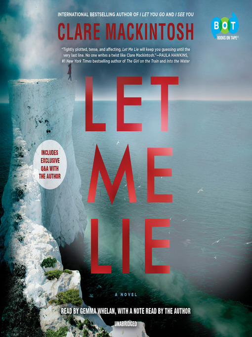 Title details for Let Me Lie by Clare Mackintosh - Available